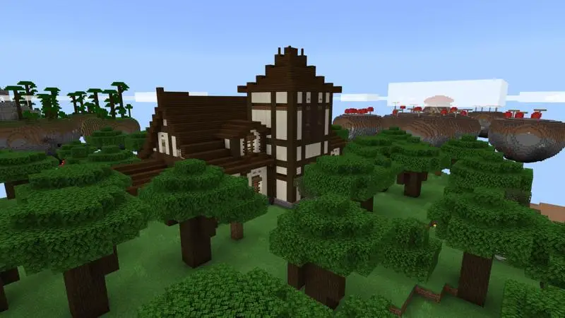 Скриншот SKYBLOCK И БЛОКИ УДАЧИ №3