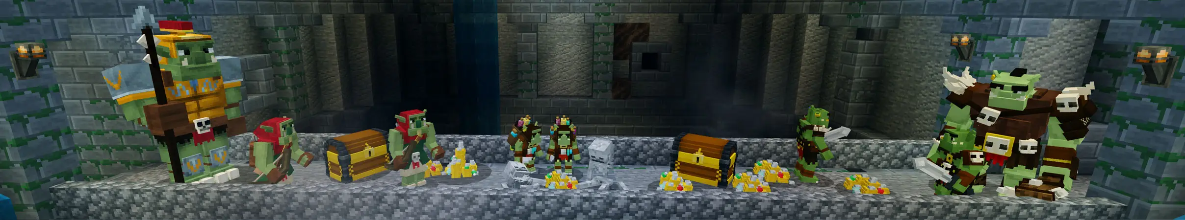 Тролли и сокровища panorama