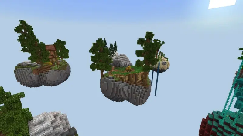 Скриншот Ферма Skyblock №1