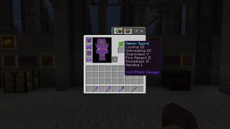 Скриншот Демоническое снаряжение №2