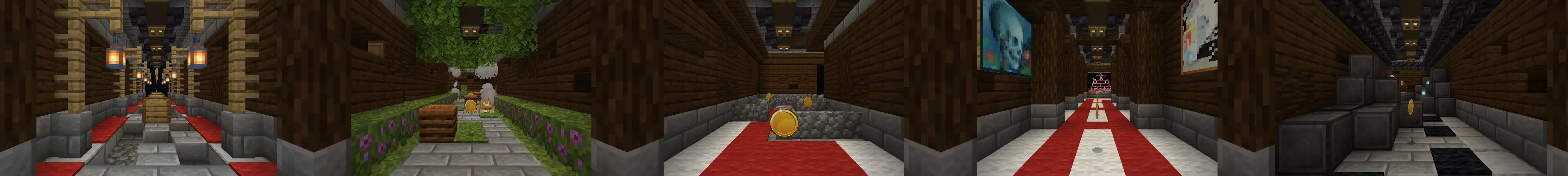 Забег по особняку panorama