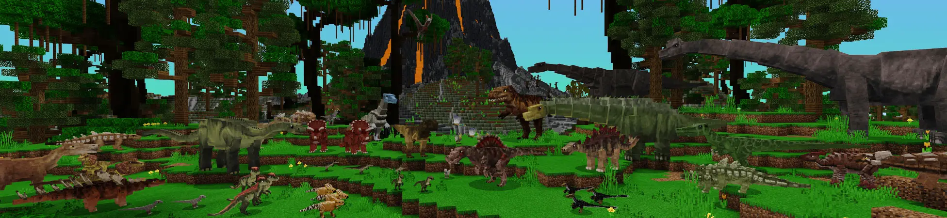 ДИНОЗАВРЫ panorama