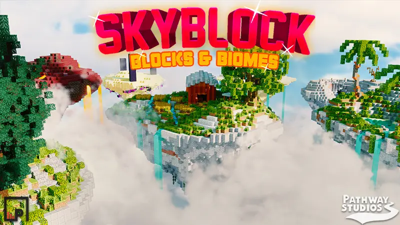 Skyblock: блоки и биомы