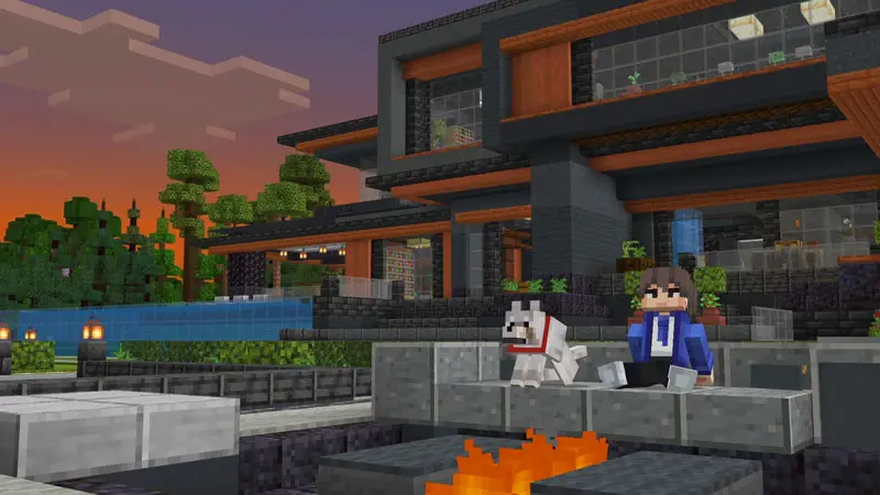 Скриншот Черный дом в современном стиле №10