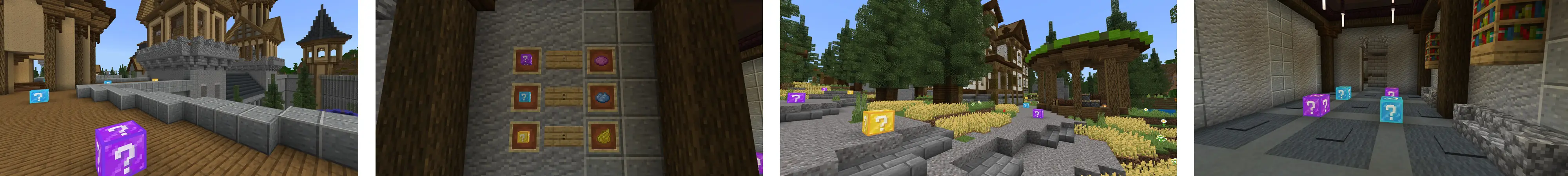 Создаваемые блоки удачи panorama