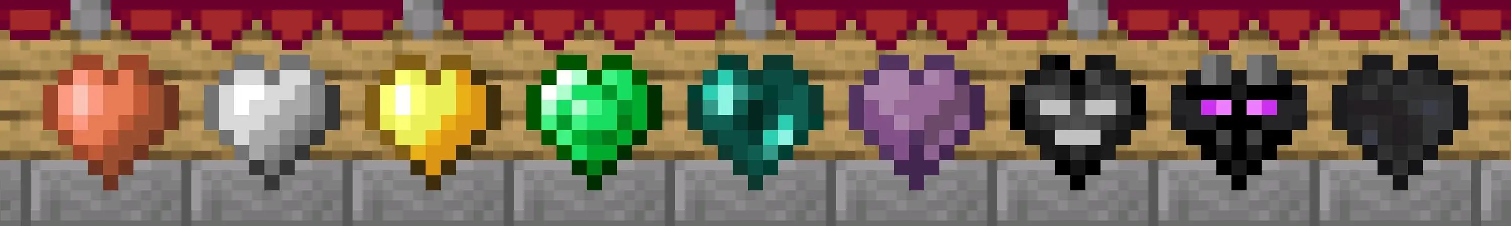 Авторское сердце Skyblock panorama