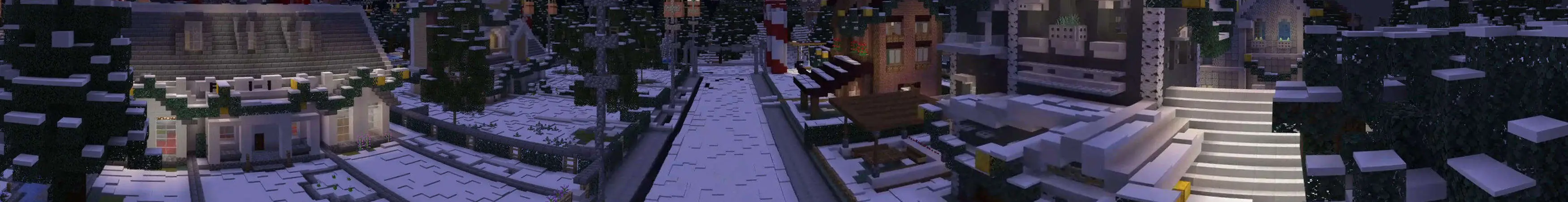 Зимний городок panorama