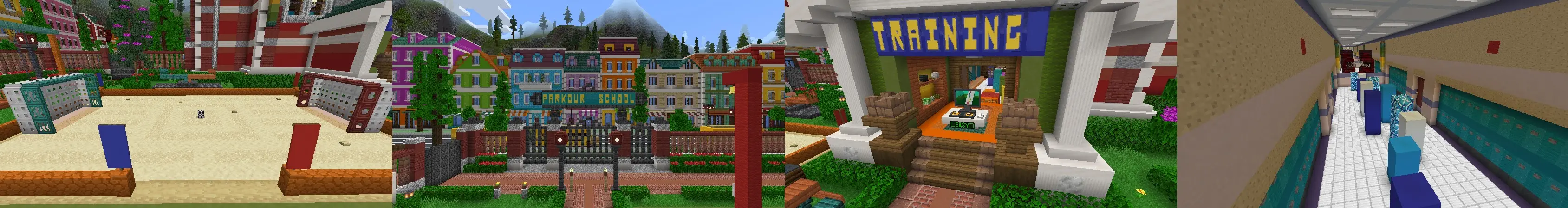 Старшая школа: паркур panorama