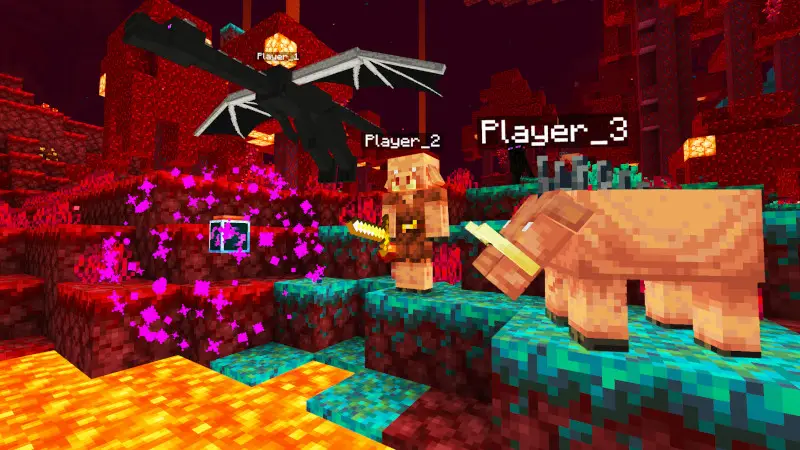 Скриншот ПРЕВРАЩЕНИЕ В МОБОВ №4