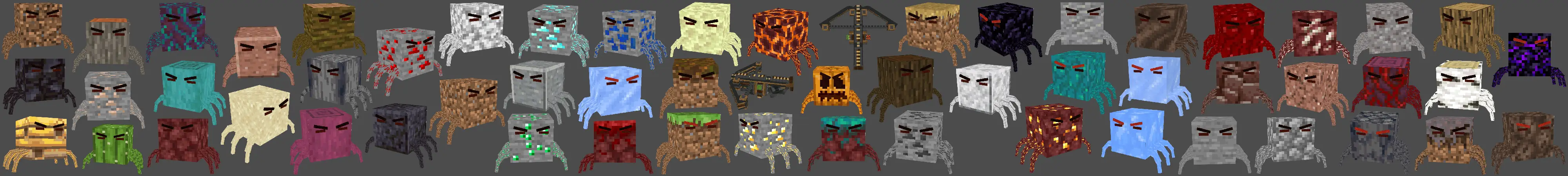 Мобы и блоки panorama