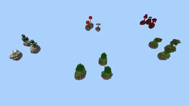 Скриншот Область распространения Skyblock №3