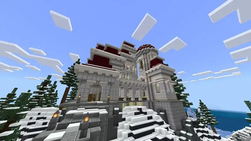 Скриншот Зимняя деревня №1