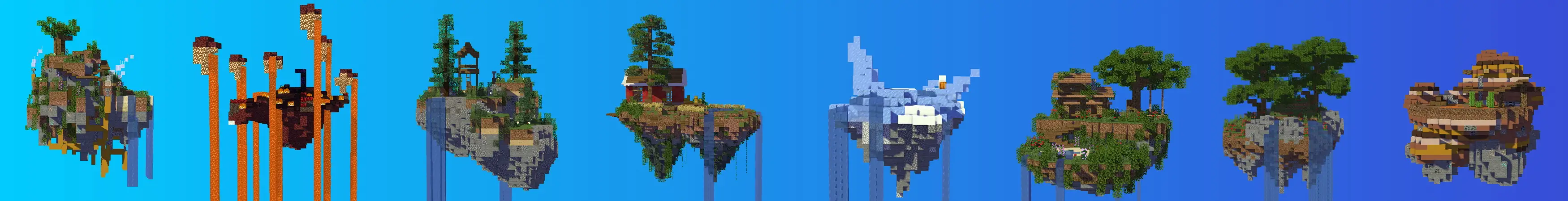 Skyblock: рыбалка удачи panorama