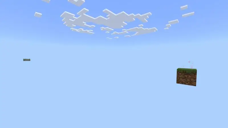 Скриншот SKYBLOCK С ОДНИМ БЛОКОМ №2