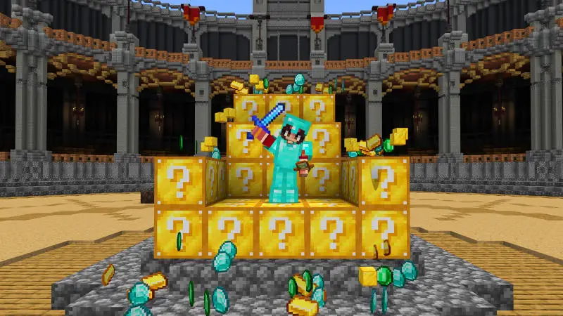 Скриншот Арена блоков удачи №1