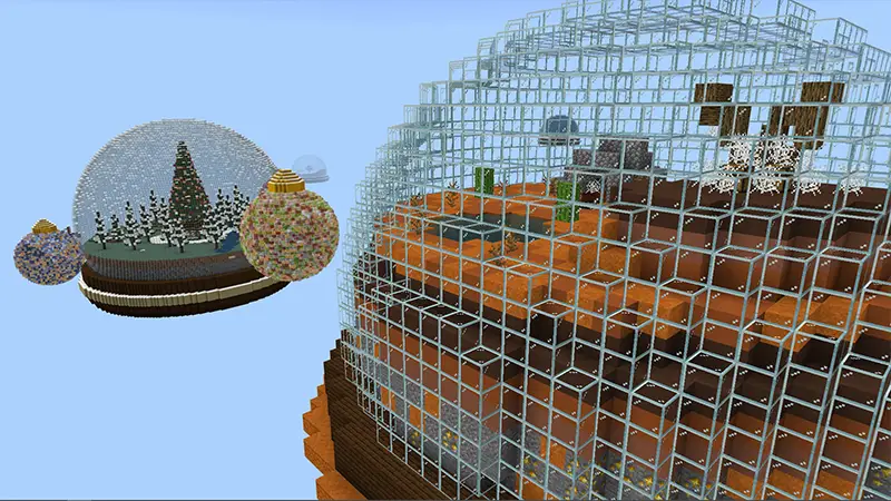 Скриншот Праздничный Skyblock №3