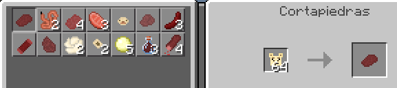 Крафт мяса из тушки ламы