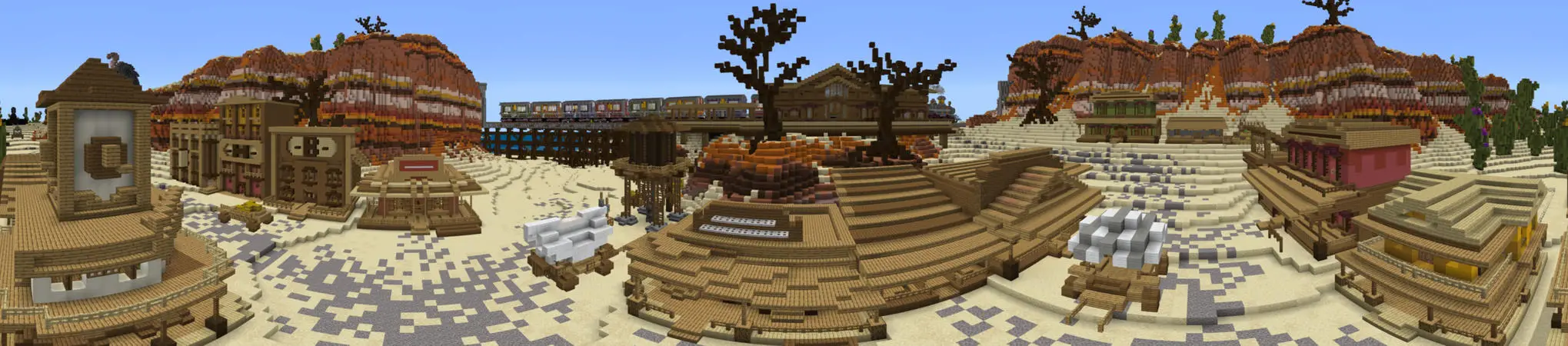 Дикий запад panorama