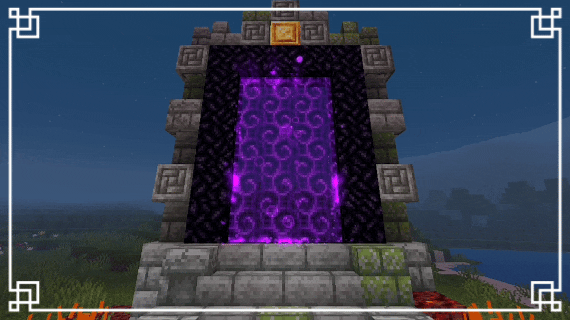 Новый вид портала в Незер