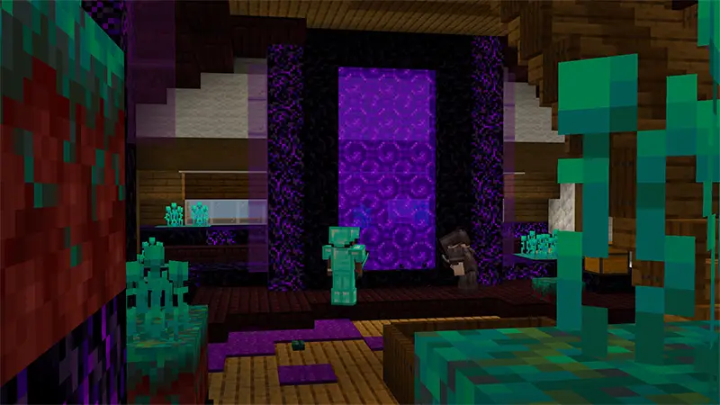 Скриншот Затерянный дом в Skyblock №1