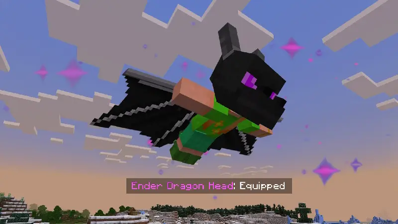 Скриншот Дополнение Mob Heads №2