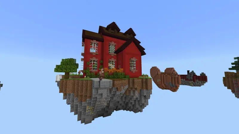 Скриншот Skyblock: город №3