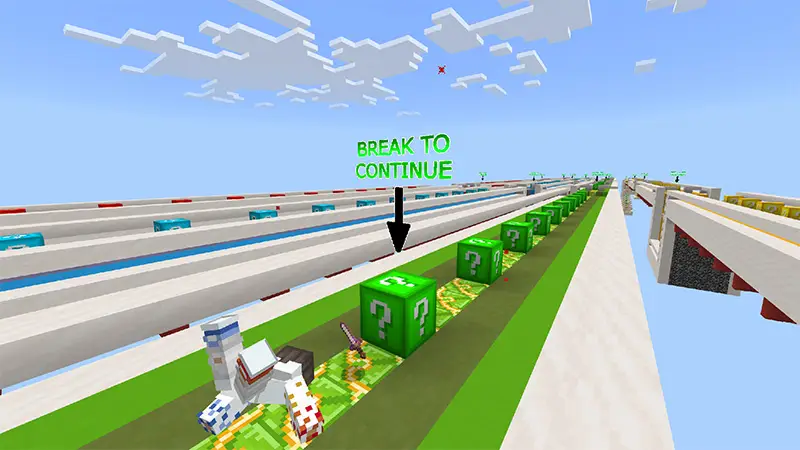 Скриншот Гонка блоков удачи №5