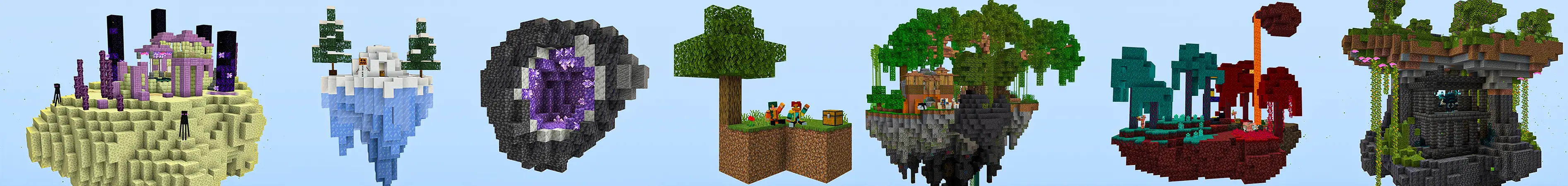 Skyblock panorama