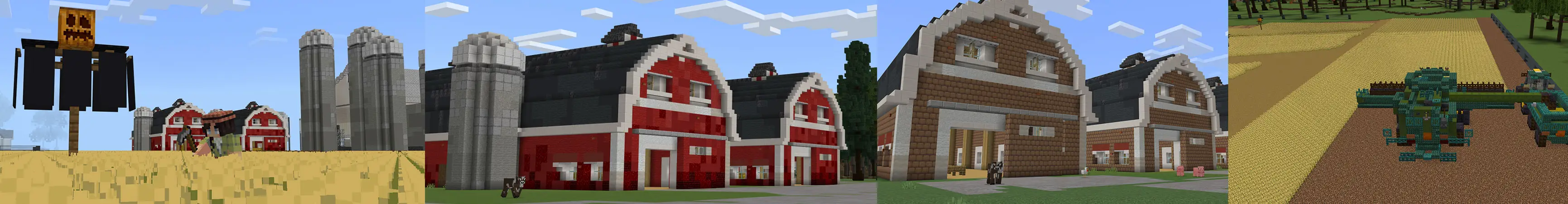 Реалистичная ферма panorama