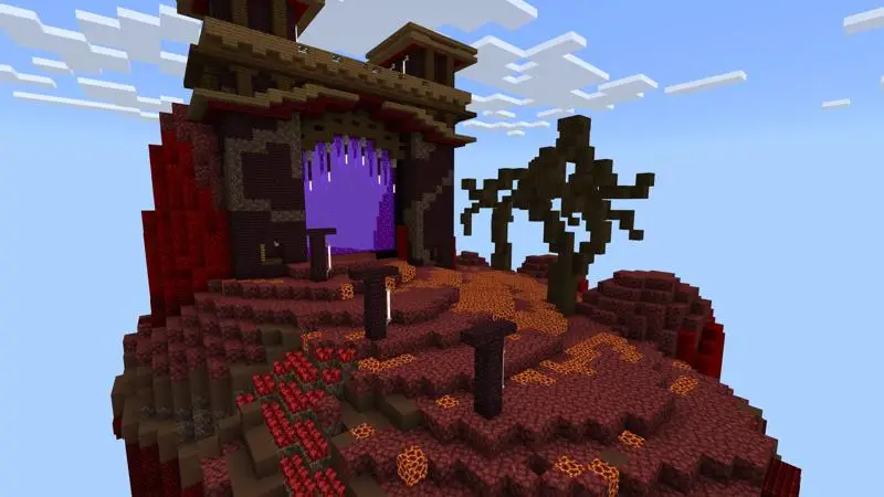 Скриншот Приключения миллионера в Skyblock №4