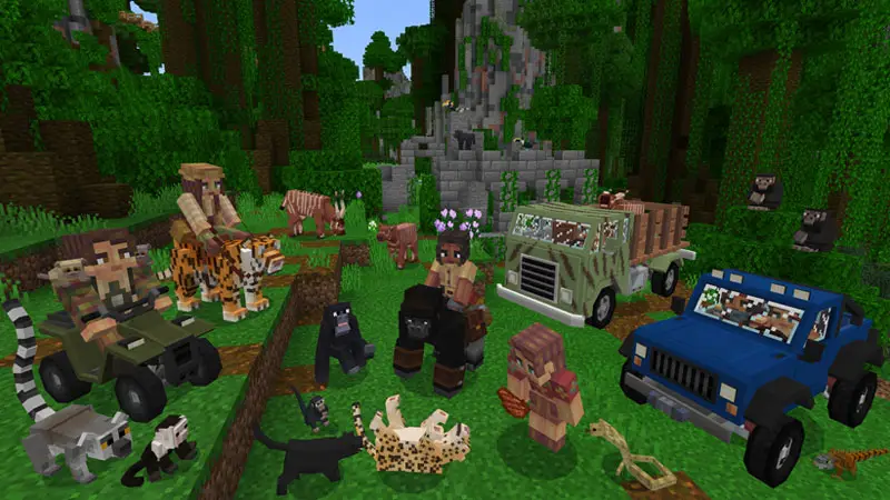 Скриншот Дикая природа — джунгли №2