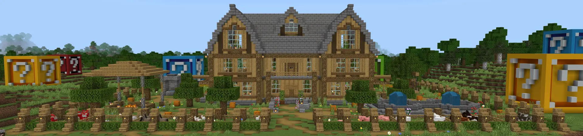 Рай блоков удачи panorama