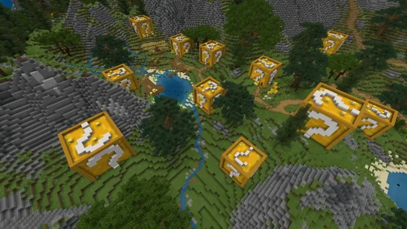 Скриншот Остров блоков удачи №4