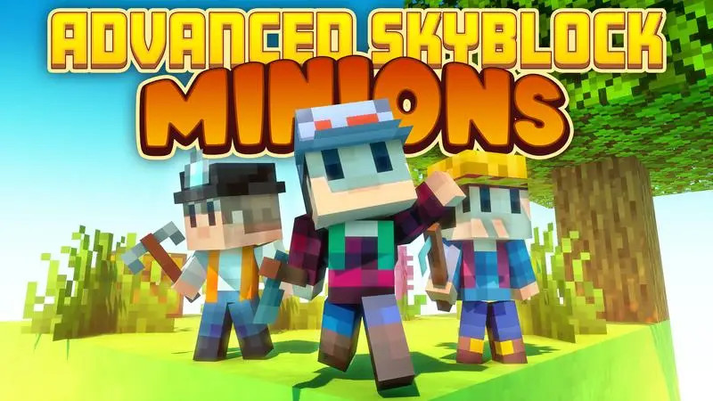 Продвинутые подручные Skyblock
