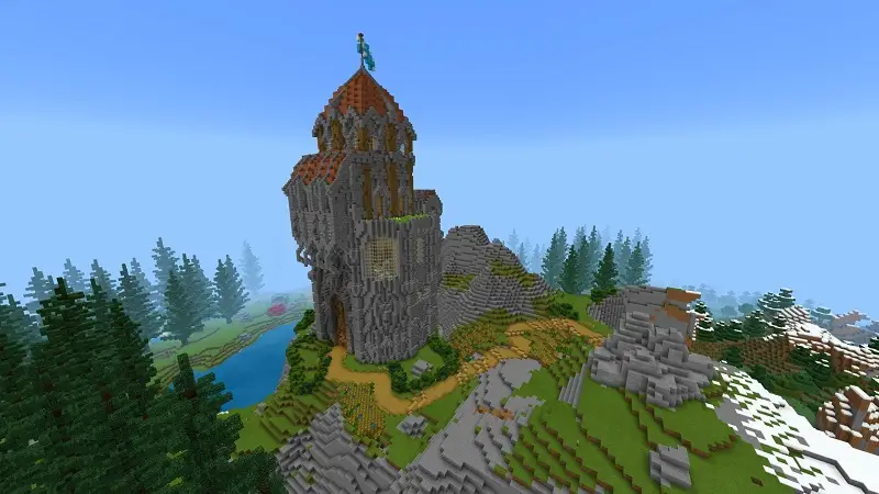 Скриншот Простые стартовые области: сосновая башня №2