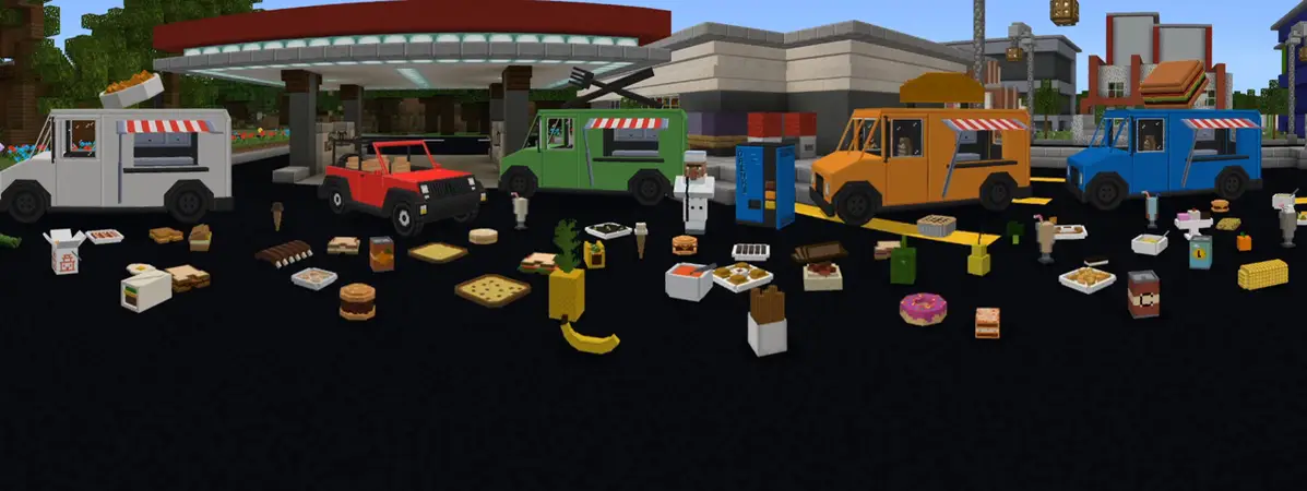 Город еды panorama