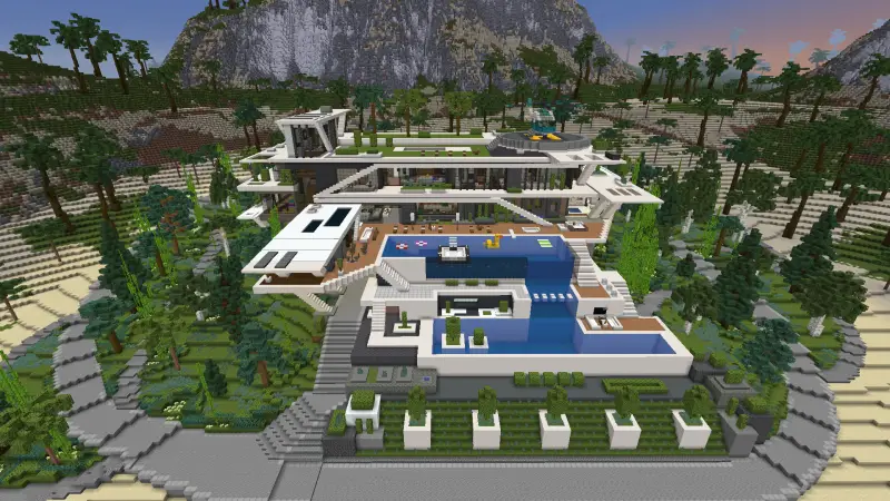 Скриншот Современный роскошный дом №1