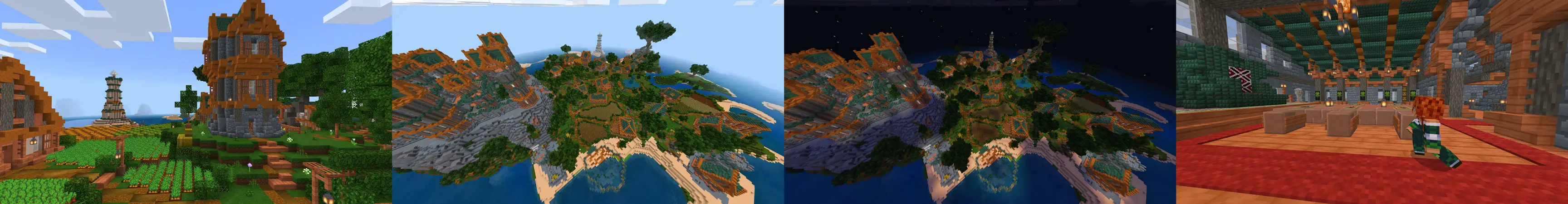 Горшки удачи panorama