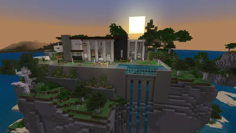 Скриншот Роскошный особняк на скале №1