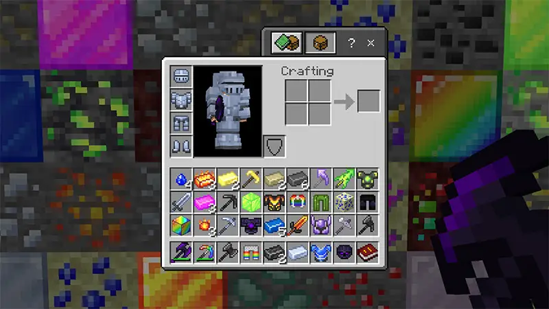 Скриншот Дополнение More Ores Tools Armor №5