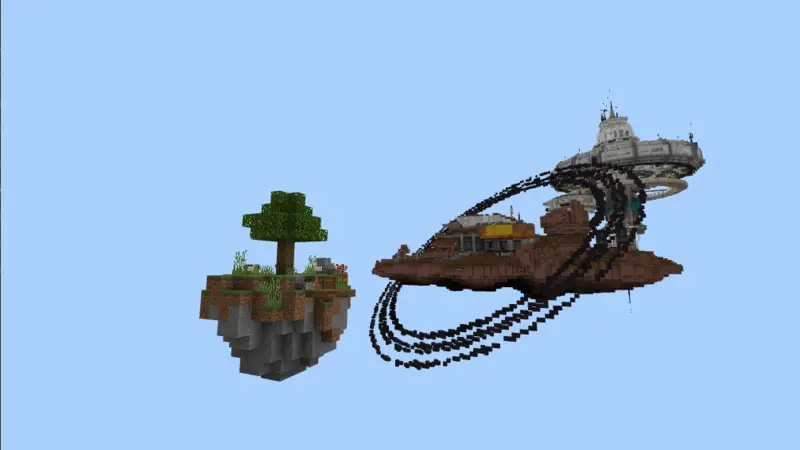 Скриншот Планеты — выживание в небе №2