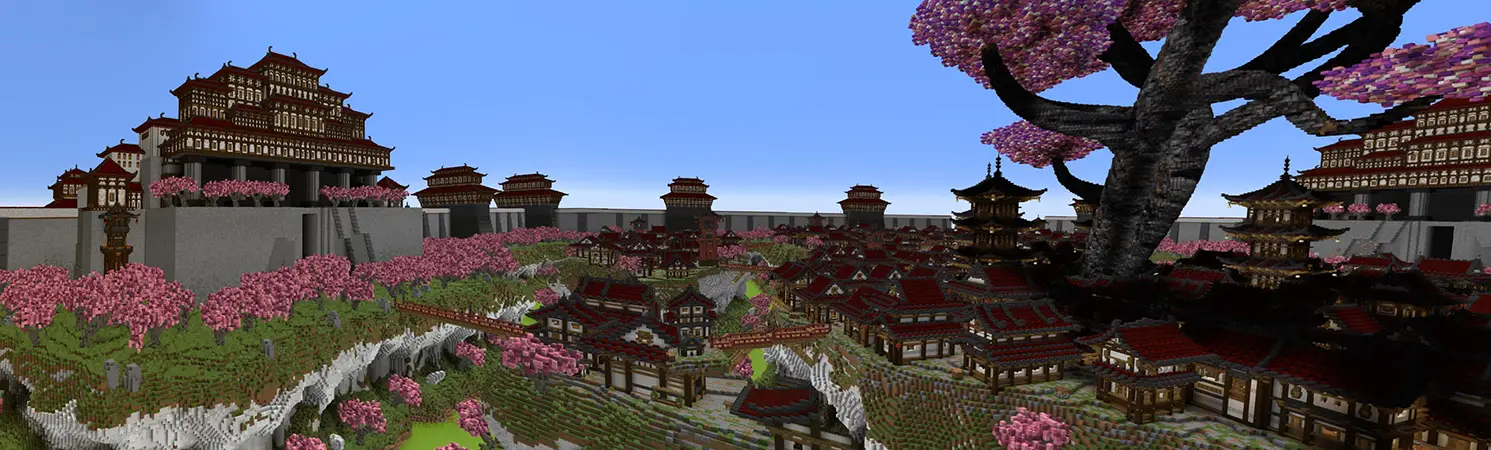 Город сакур panorama