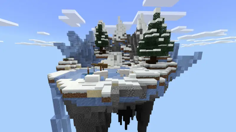 Скриншот Skyblock с одним блоком №3