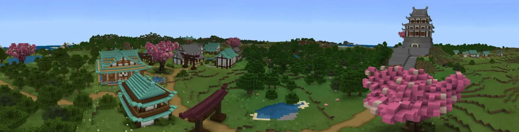 Деревня ниндзя panorama