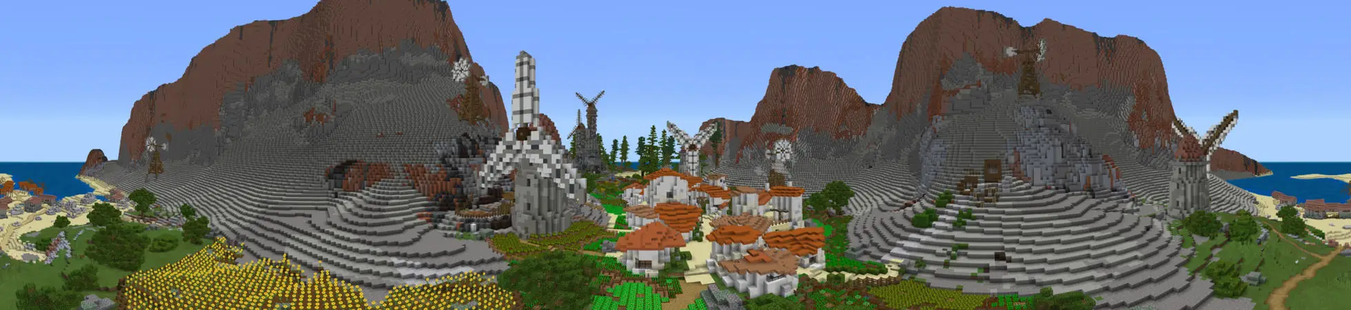 Долина ветров panorama