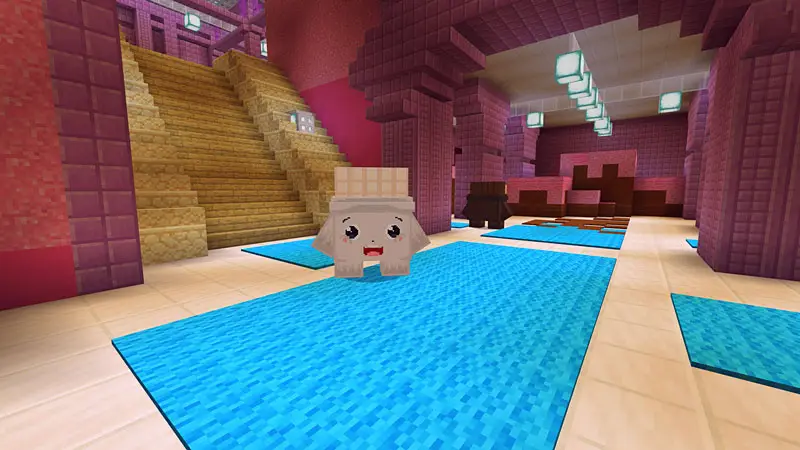 Скриншот Сладкая страна Skyblock с мобами удачи №1