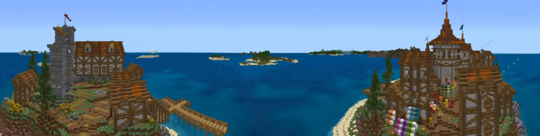 Уютный городок panorama