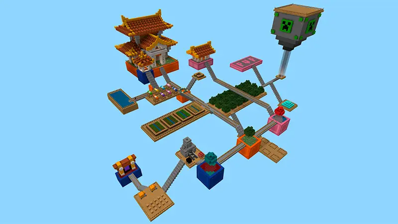 Скриншот Ниндзя в Skyblock №5