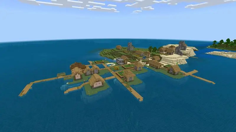 Скриншот Улучшенные современные деревни №2