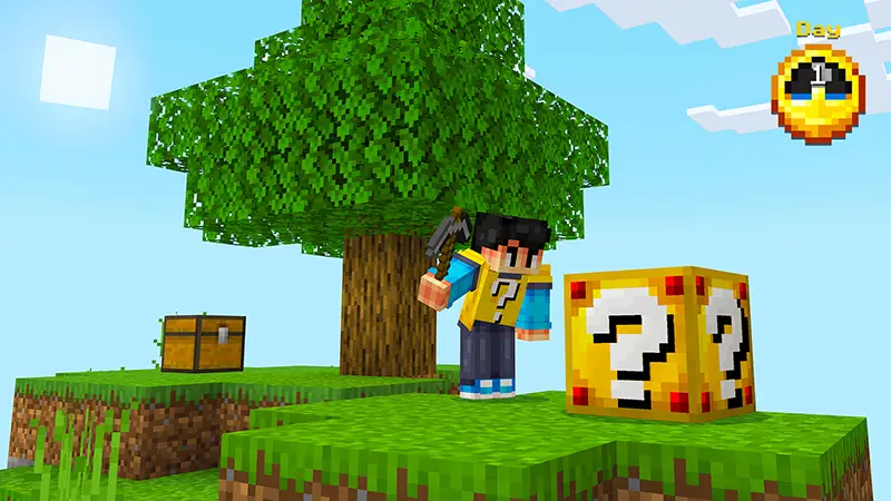 Скриншот 100 дней с блоками удачи №1